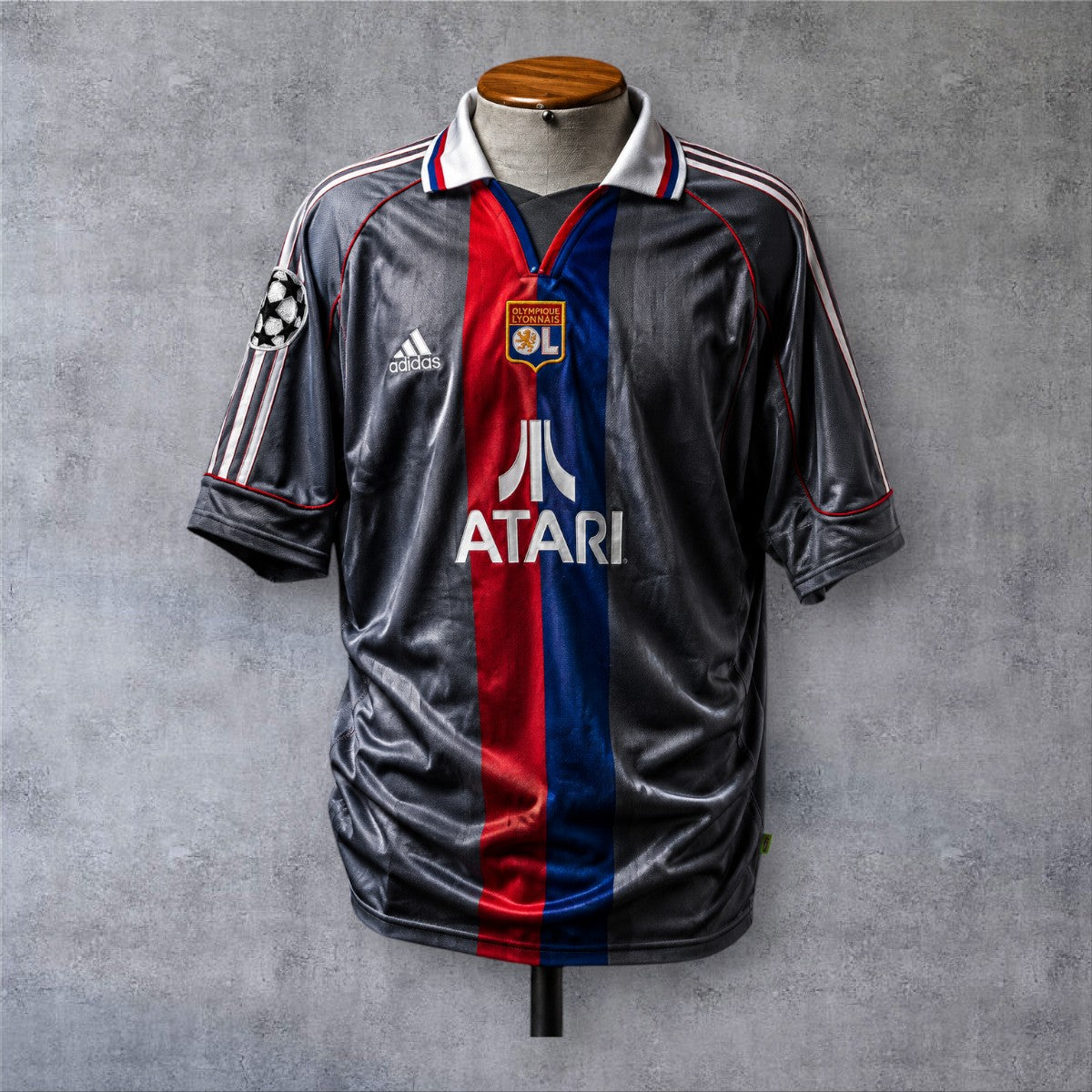 Juninho 12 Lyon 2000 Third Kit Champions League