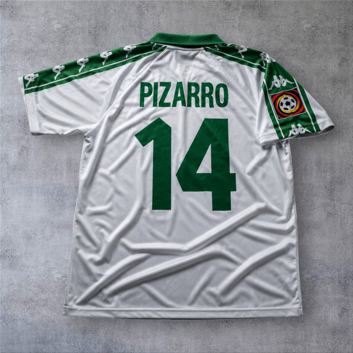 Pizarro 14 Werder Bremen Home 2000/01 Bundesliga retro football shirt