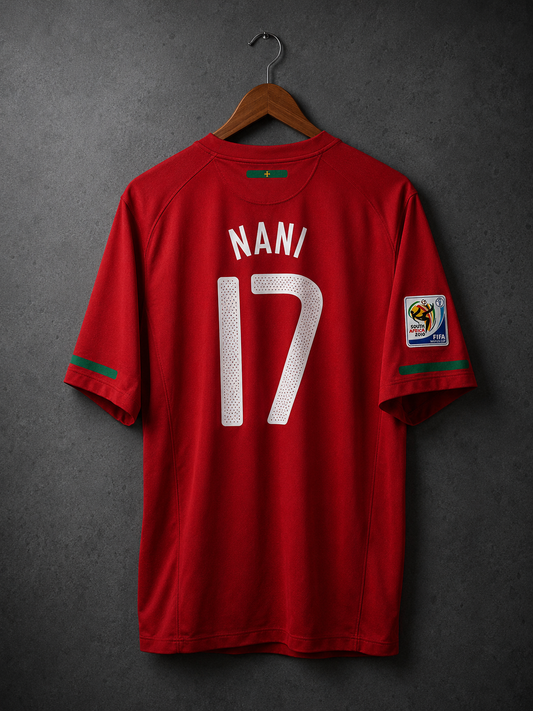 Nani 17 - Portugal Home 2010 World Cup