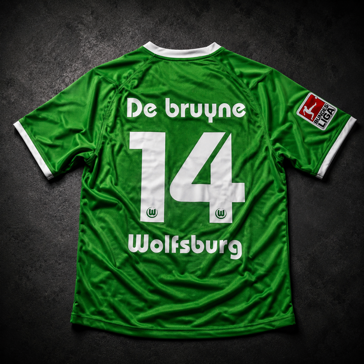 De Bruyne 14 - Wolfsburg Home 08-09 Bundesliga