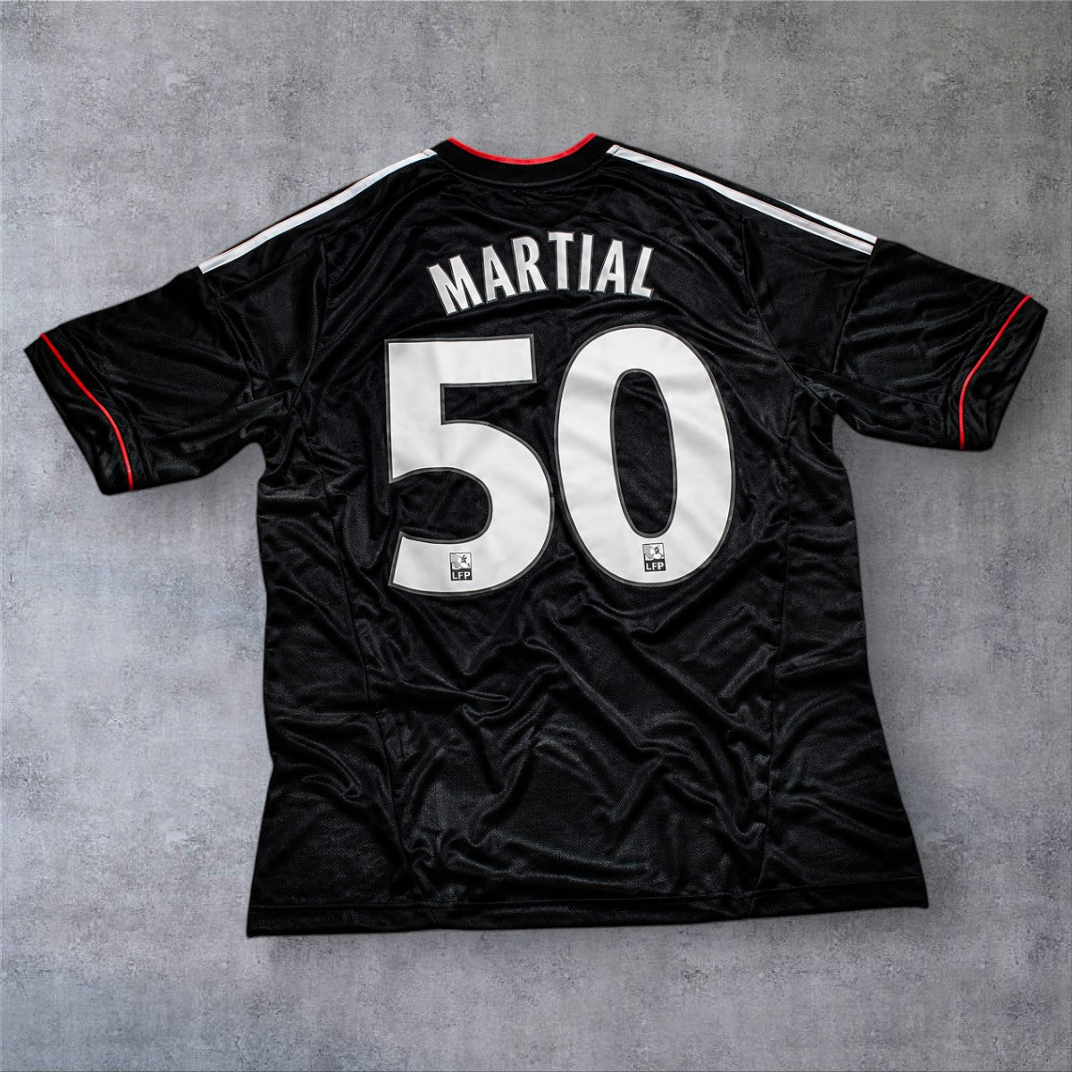 Martial 50 Lyon 2012/13 Away retro football shirt