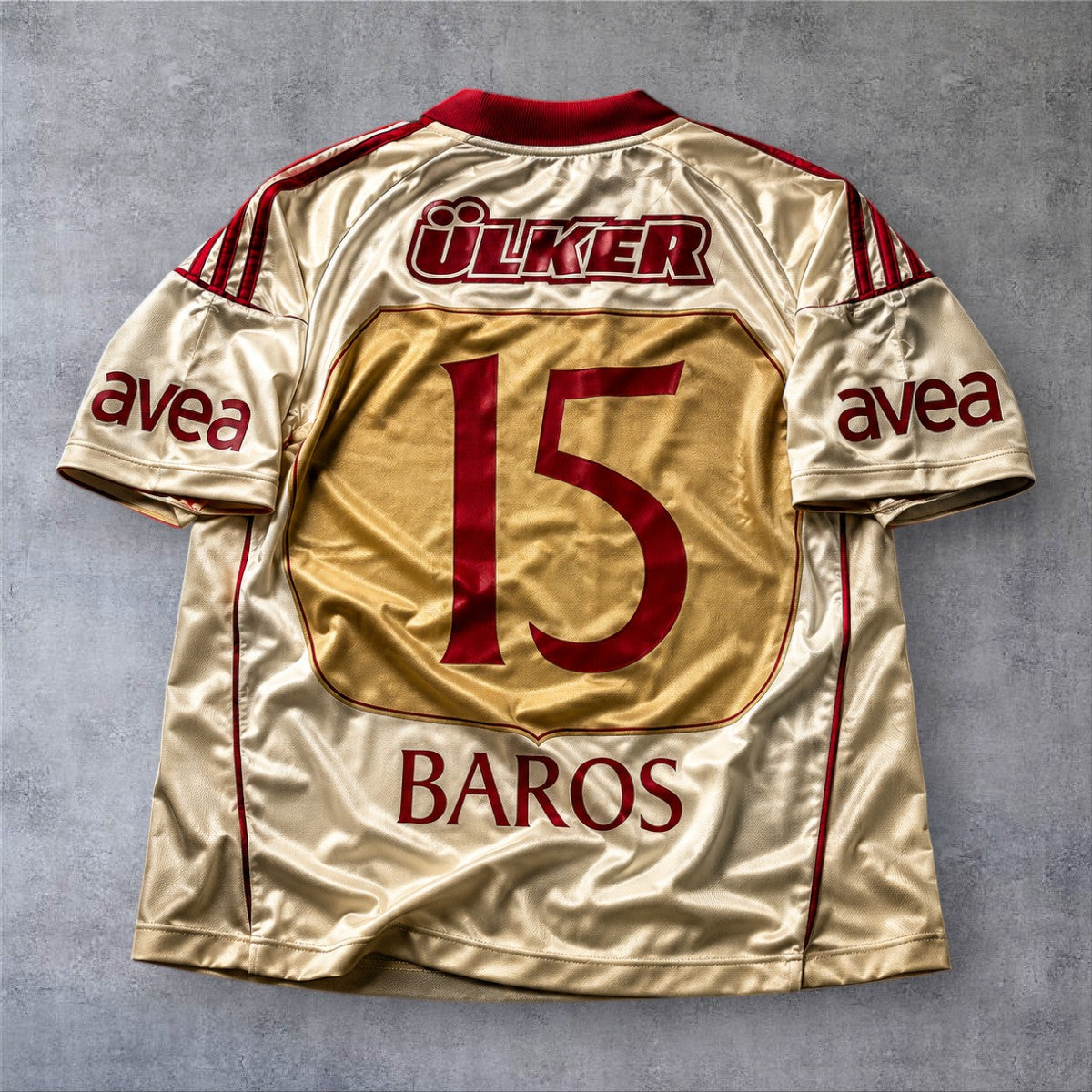 Baros 15 Galatasaray Away 2010/11 retro football shirt
