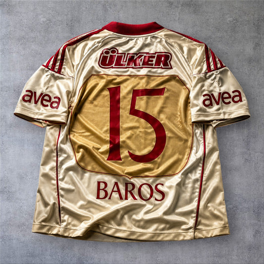 Baros 15 Galatasaray Away 2010/11 retro football shirt