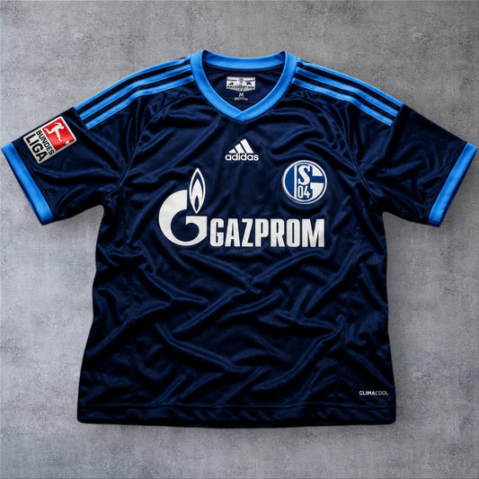 Raul 7 Schalke Away 10/11 Bundesliga retro football shirt