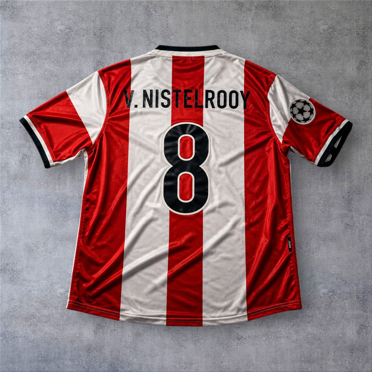 V.Nistelrooy 8 PSV Home 1998/99 Champions League retro football shirt
