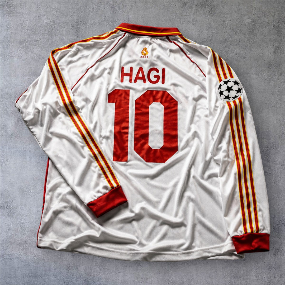 Hagi 10 Galatasaray Away 1999/00 Champions League retro football shirt