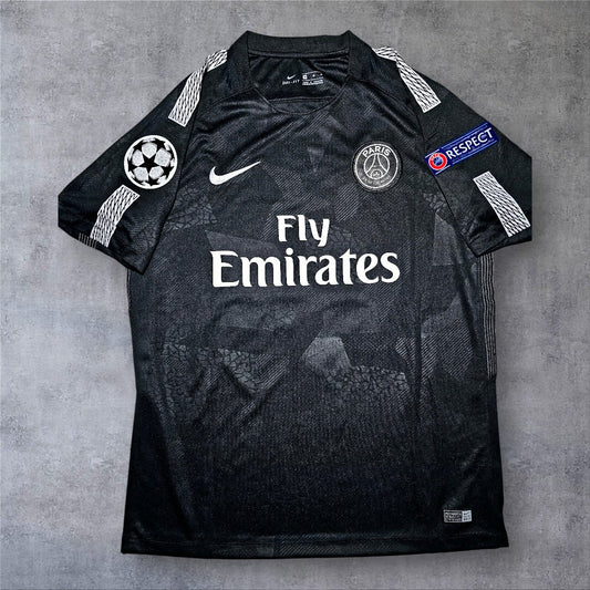 Neymar 10 Psg Away 2017/18 Champions League retro football shirt