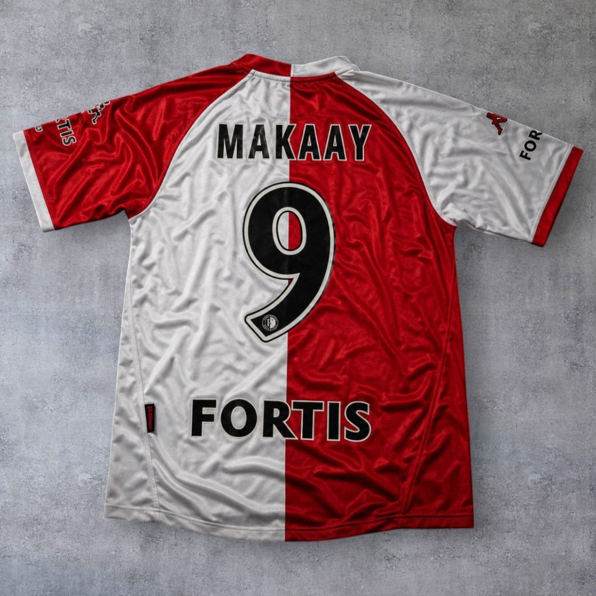 Makaay 9 Feyenoord Home 2007/08 retro football shirt
