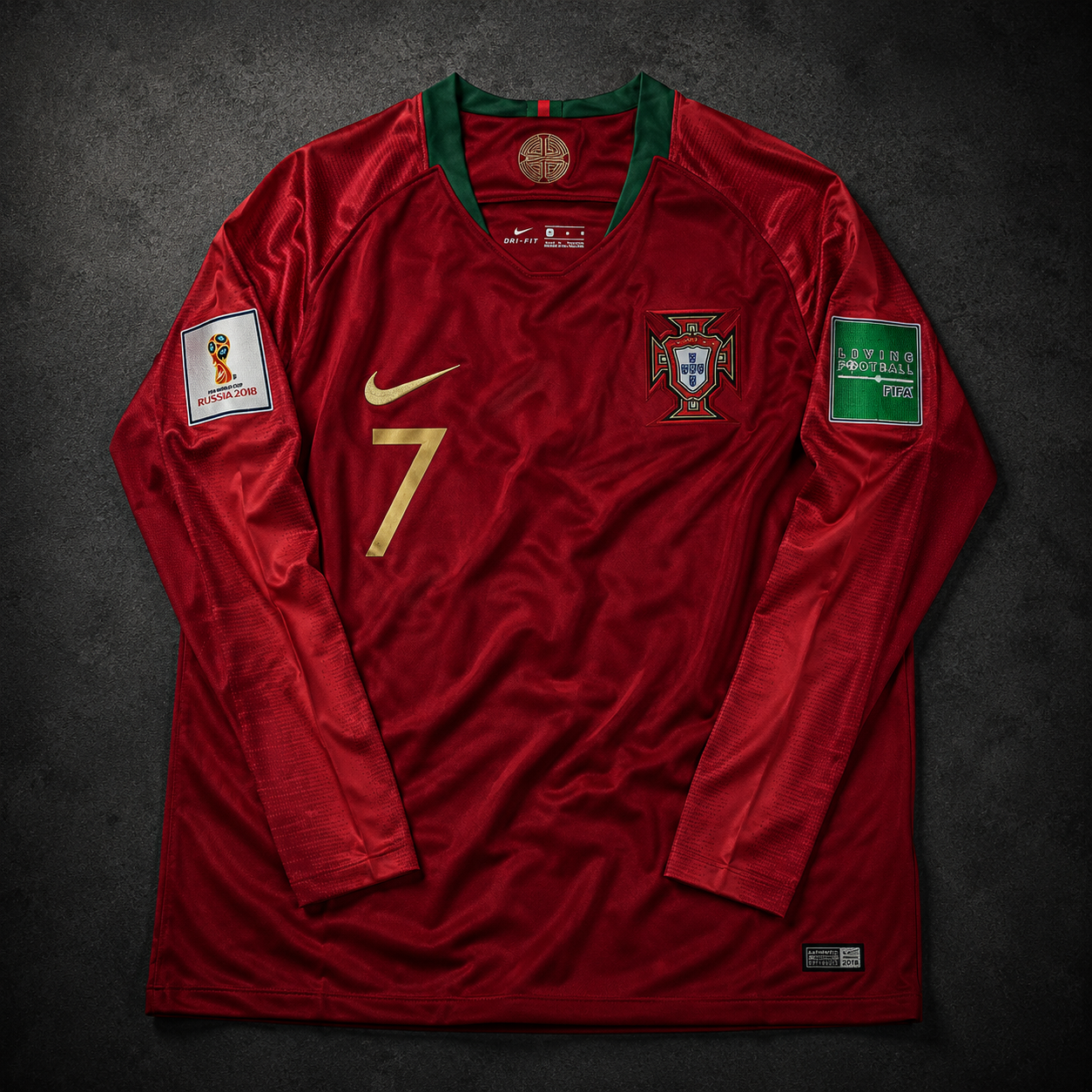 Ronaldo 7 - Portugal Home 2018 World Cup
