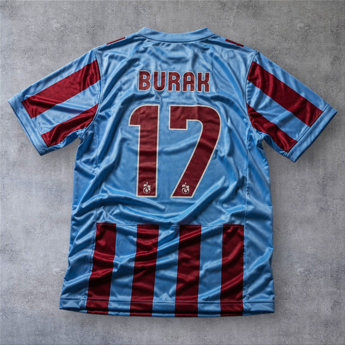 Burak Yilmaz 17 Trabzonspor Home 2010/11 retro football shirt