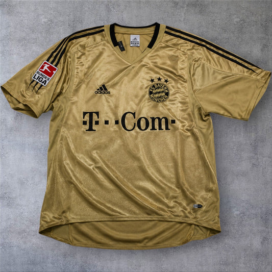 Makaay 10 Bayern Away 2004/05 Bundesliga retro football shirt