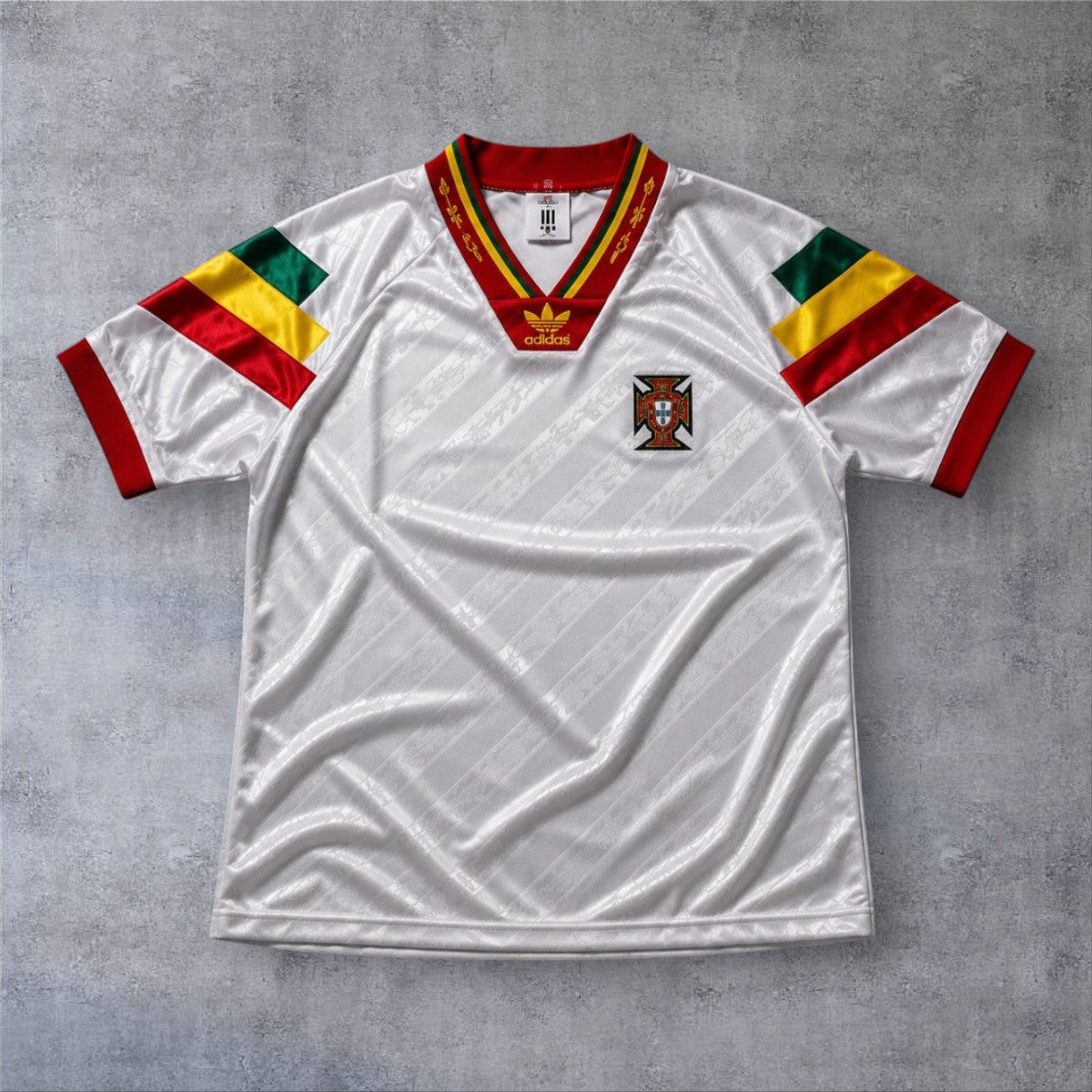 Figo 7 Portugal Away 1992/1994 retro football shirt