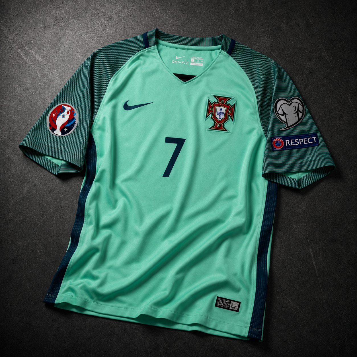 Ronaldo 7 - Portugal Away 2016 Euro Qualifiers