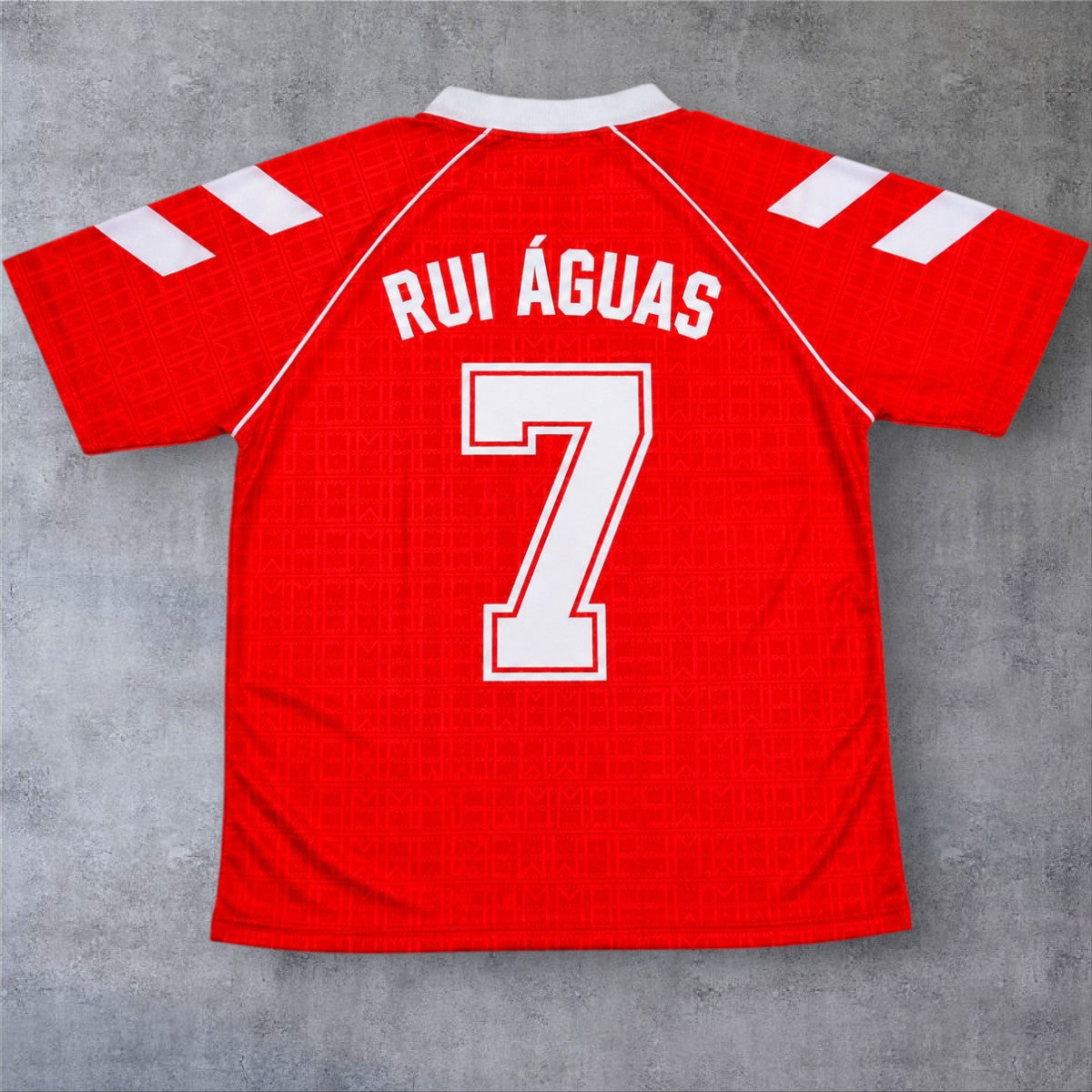 Rui Águas 7 Benfica Home 1990 retro football shirt