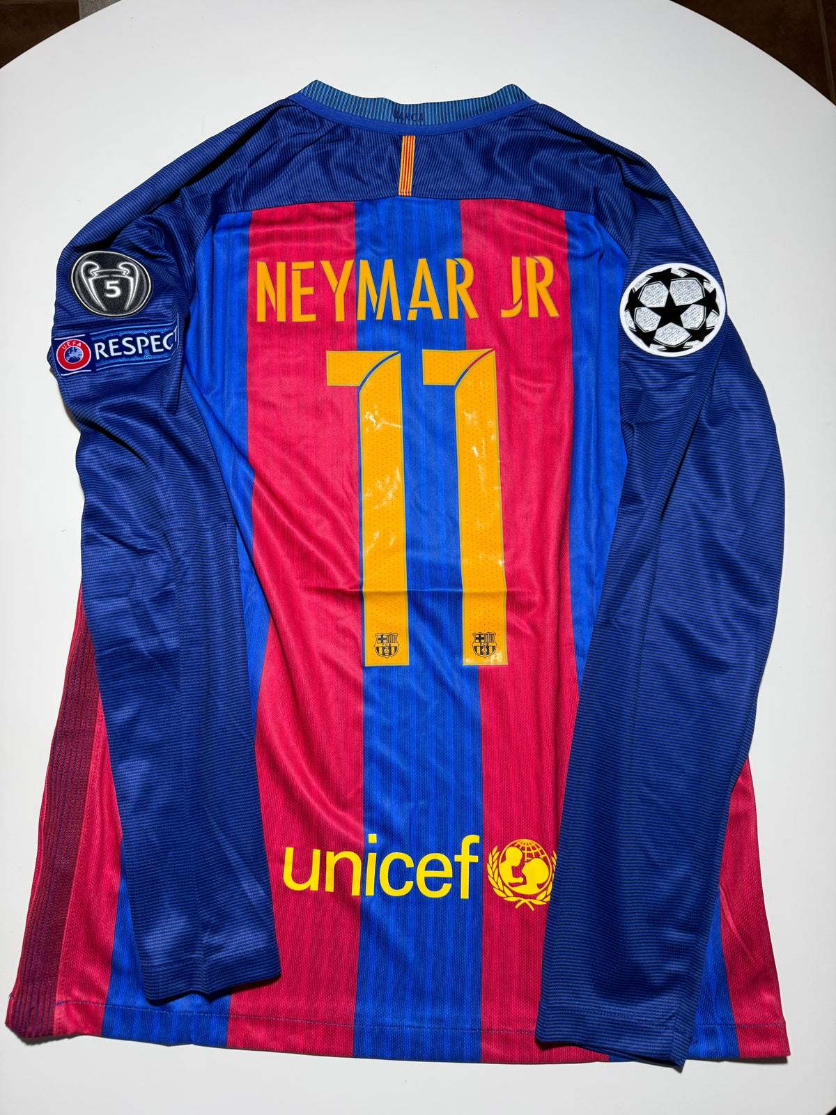 Neymar Jr 11 - Barcelona 2016/17 Home Champions League