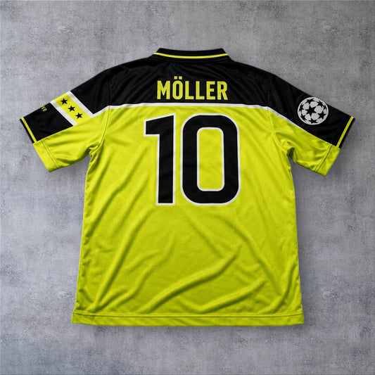 Moller 10 Borussia Dortmund Home 1996/97 UCL Final retro football shirt