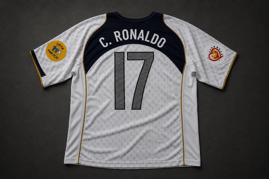 Ronaldo 17 - Portugal Away 2004 Euro