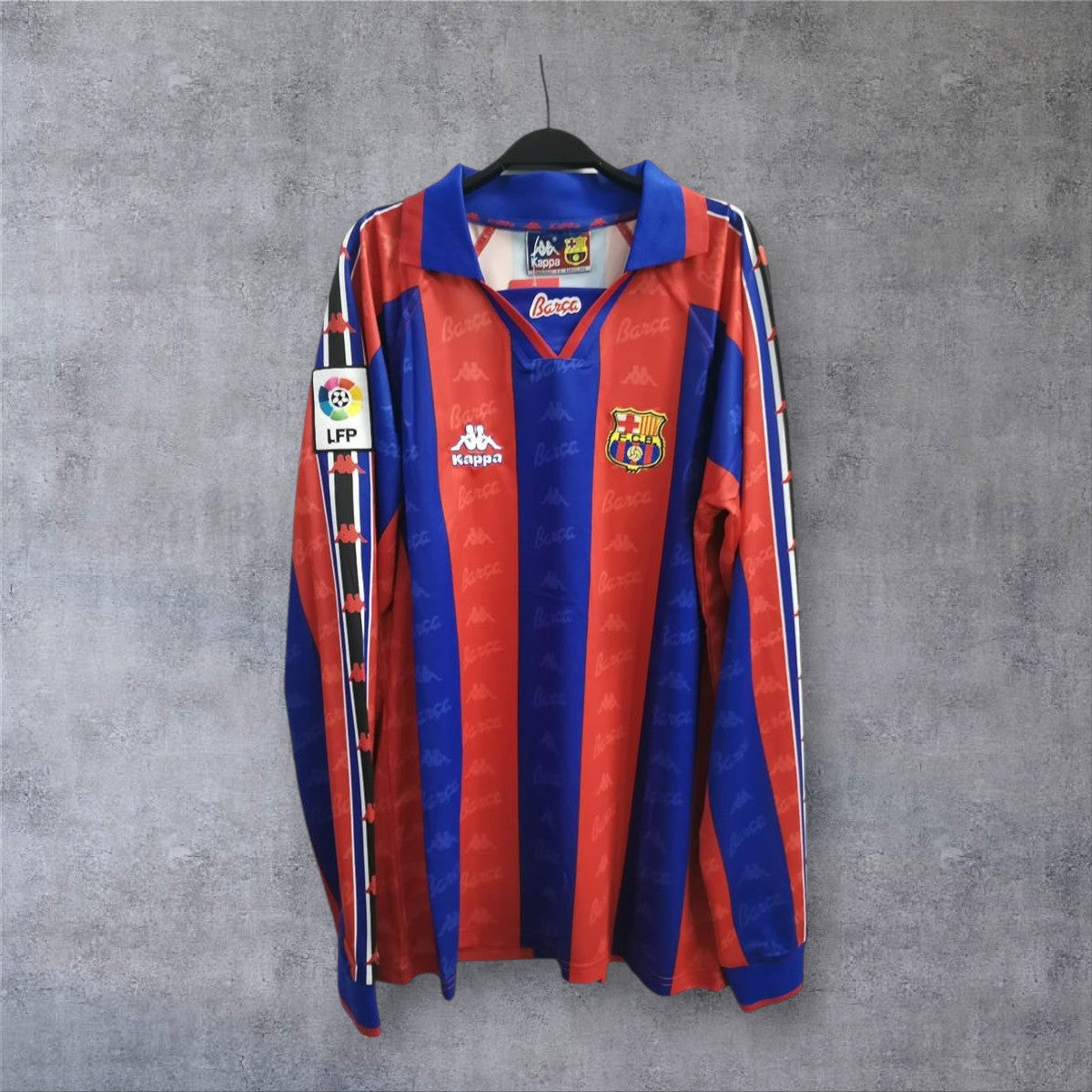 Ronaldo 9 - Barcelona 1995/1996 Home La Liga
