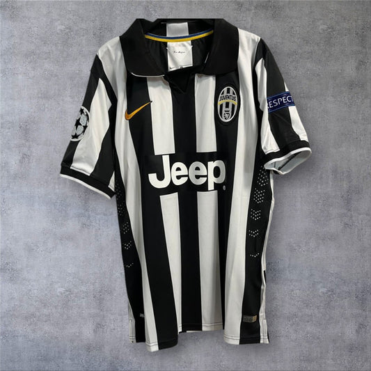 Tevez 10 Juventus 2014/2015 Home Champions League retro football shirt