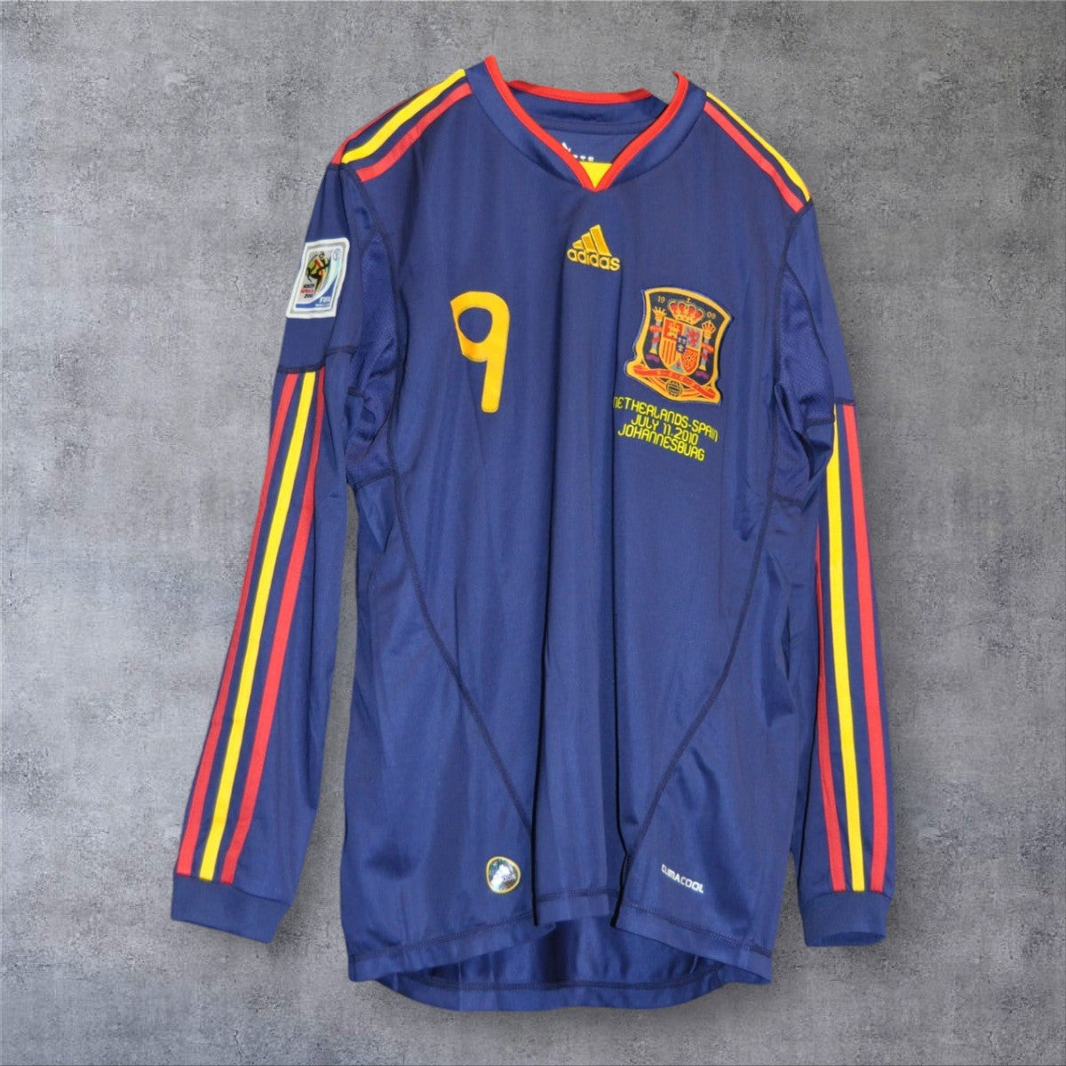 Torres 9 - Spain Away 2010 World Cup Final