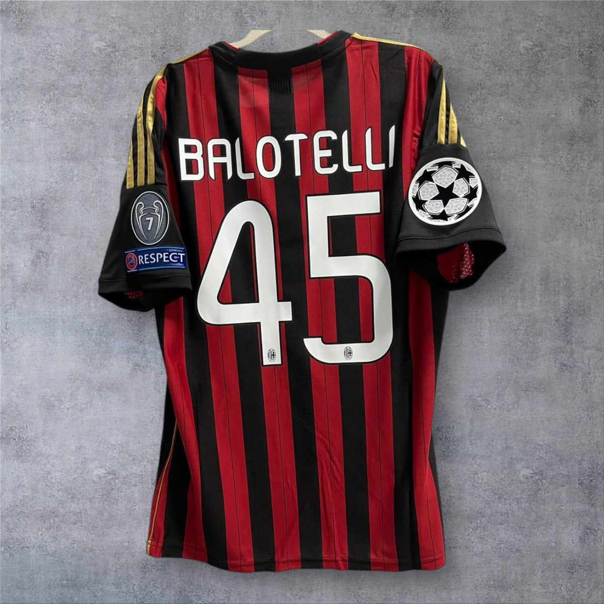 Balotelli 45 - Ac Milan 2013/2014 Home Champions League