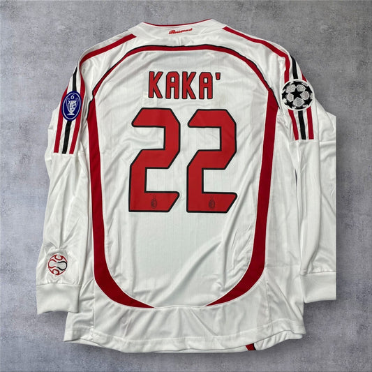 Kaká 22 - Ac Milan 2006/2007 Away Champions League