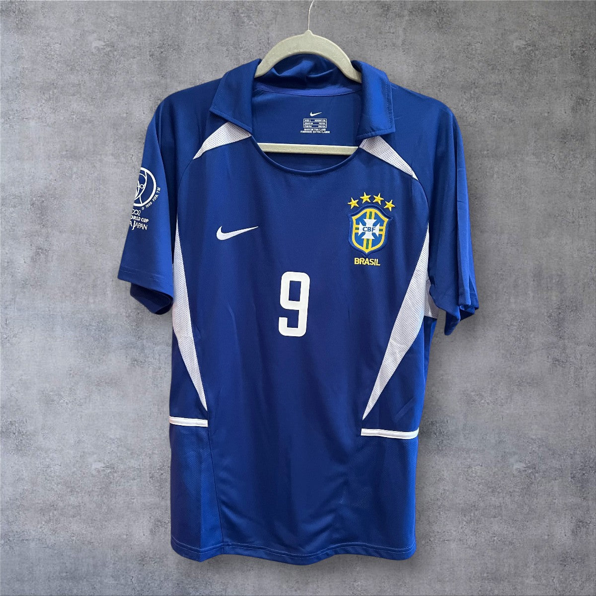 Ronaldo 9 Brazil 2nd kit  -  World Cup 2002 Korea&Japan