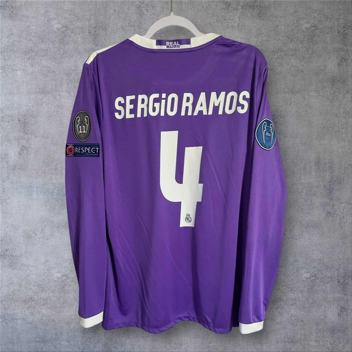 Sergio Ramos 4 - Real Madrid 2016/2017 Away Champions League