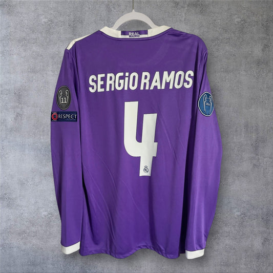 Sergio Ramos 4 - Real Madrid 2016/2017 Away Champions League