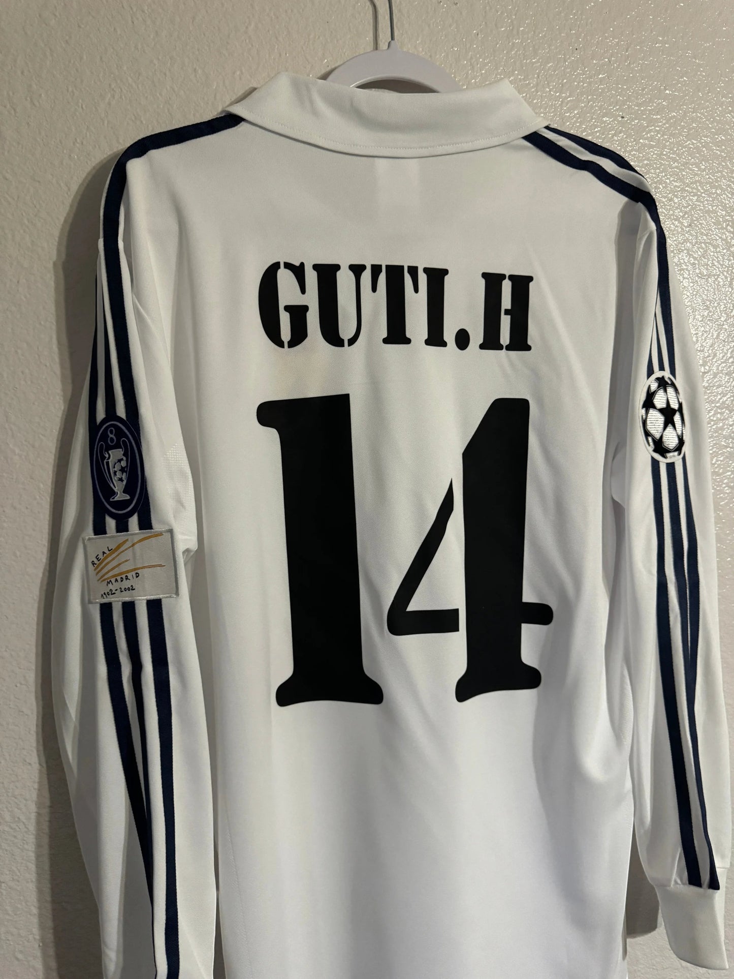 Guti Haz - Real Madrid 2001/2002 Home Champions League