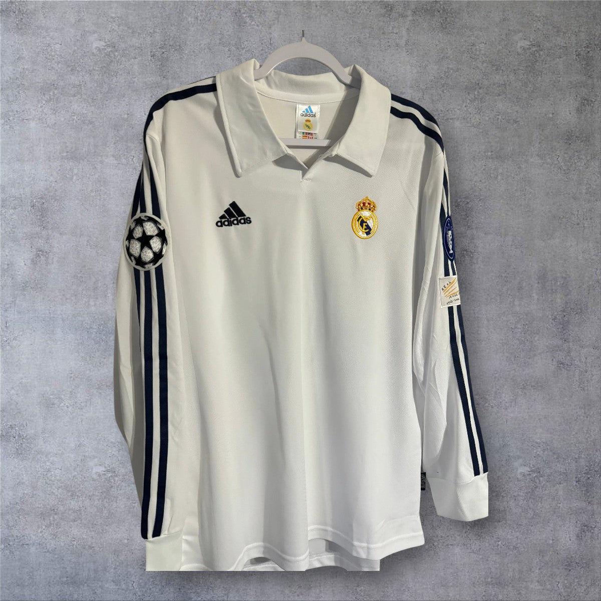 Figo 7 - Real Madrid 2001/2002 Home Champions League  - COPIE
