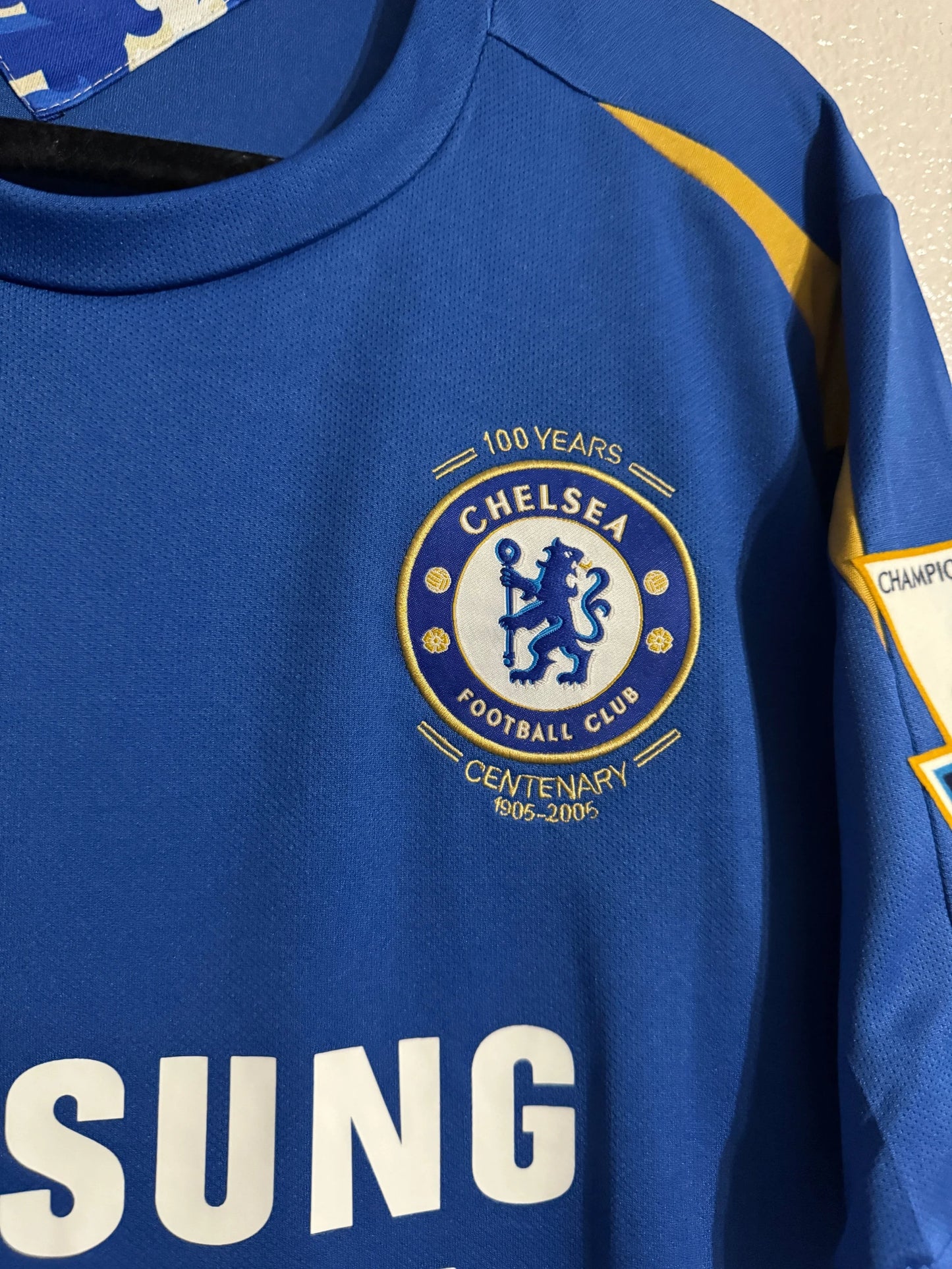 Lampard 8 - Chelsea 2005/06 Centenary Kit Premier League
