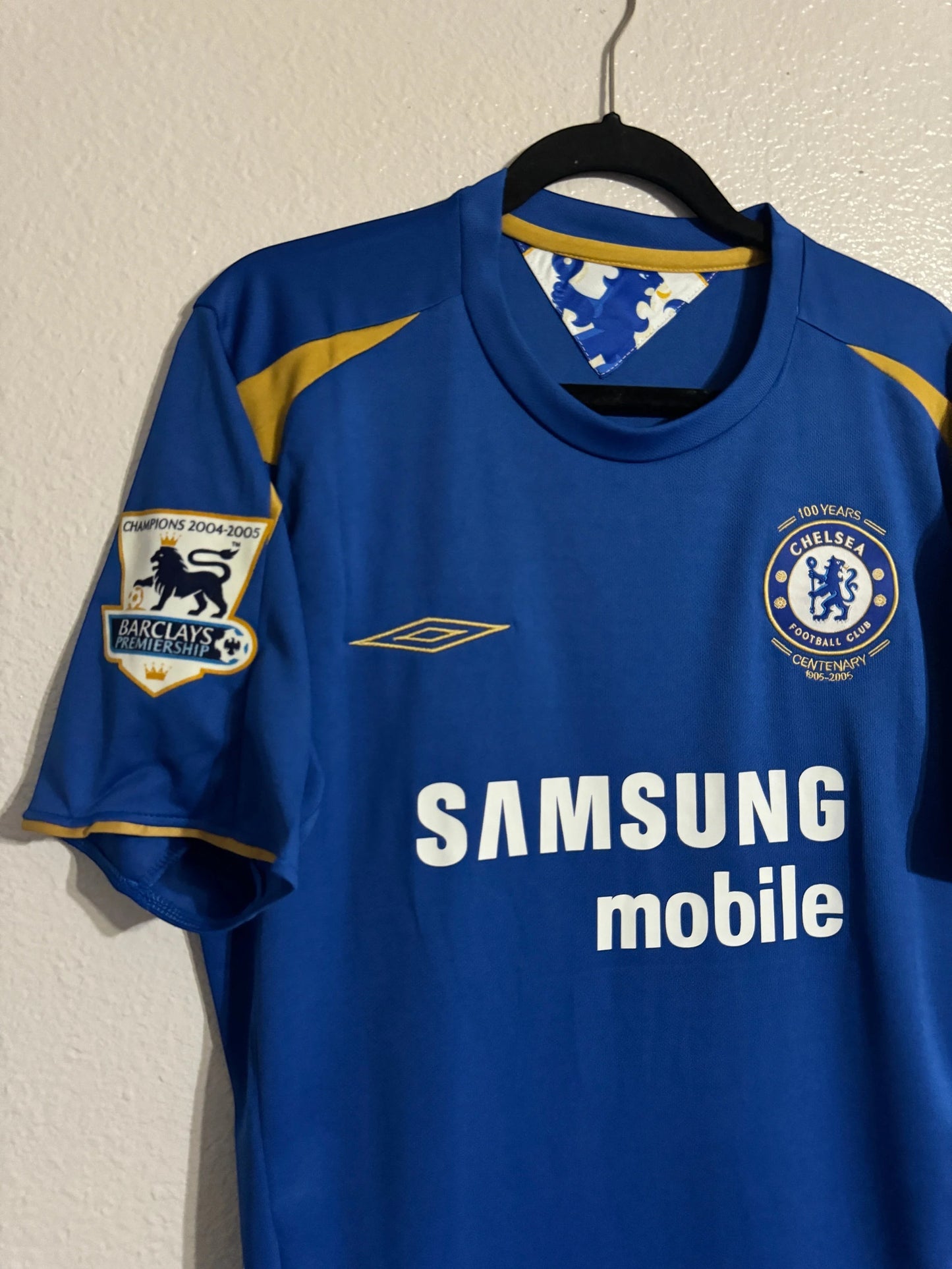 Lampard 8 - Chelsea 2005/06 Centenary Kit Premier League