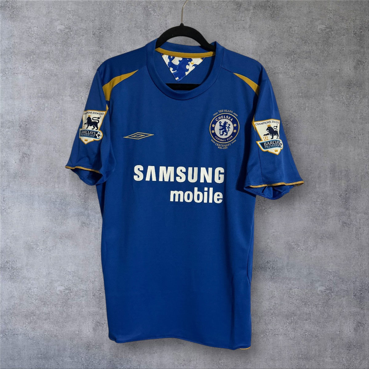 Lampard 8 - Chelsea 2005/06 Centenary Kit Premier League