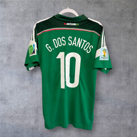 Giovani dos Santos 10 - Mexico Home 2014 World Cup