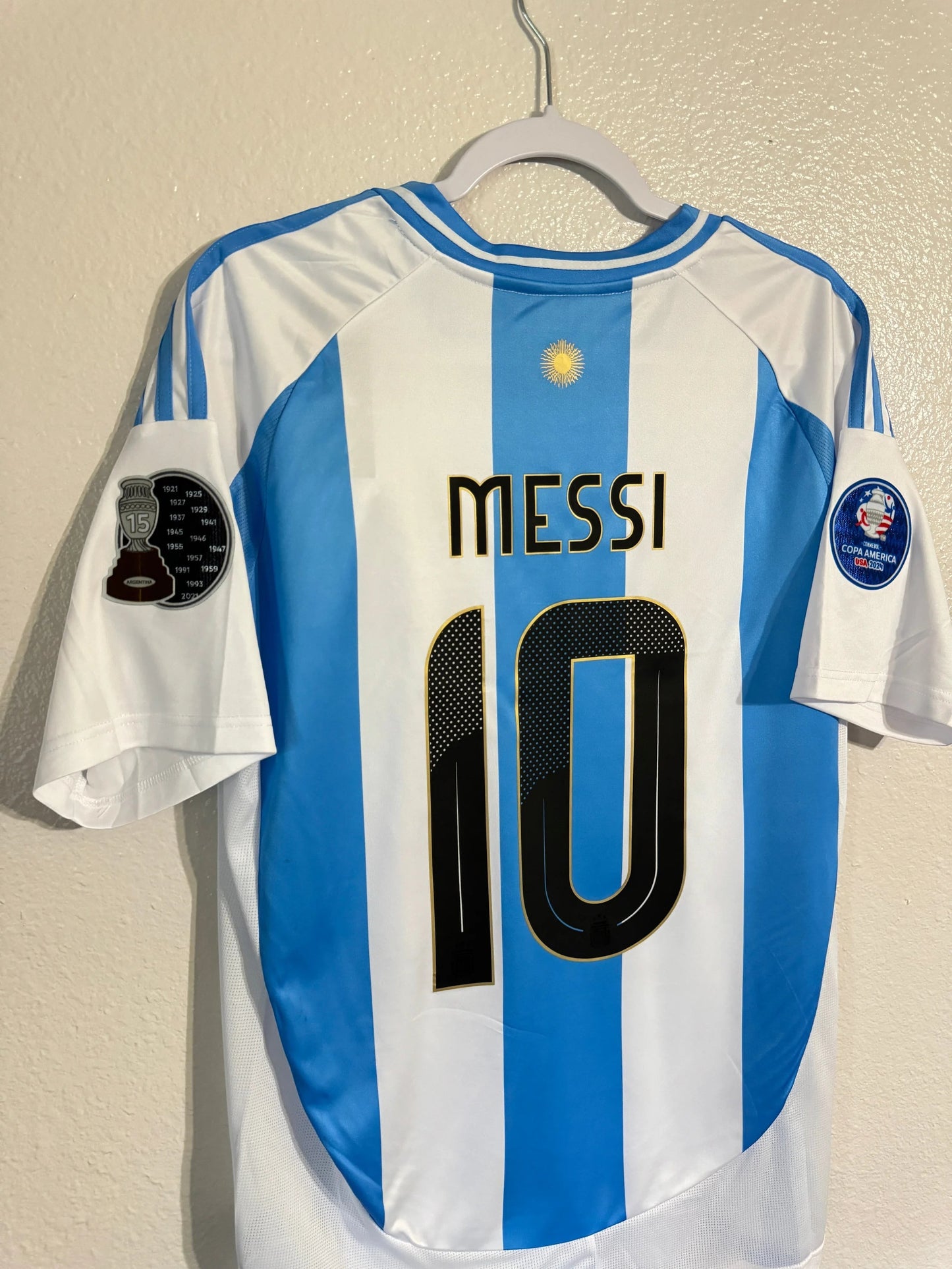 Messi 10 - Argentina Home Copa America 2024