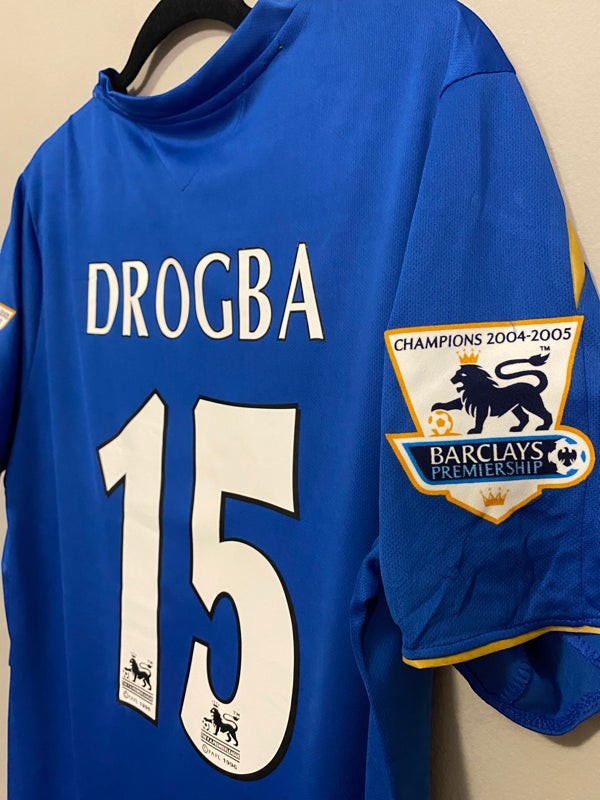 Drogba 15 - Chelsea 2005/06 Centenary Kit Premier League