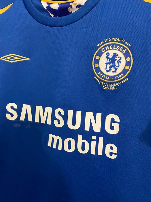 Drogba 15 - Chelsea 2005/06 Centenary Kit Premier League