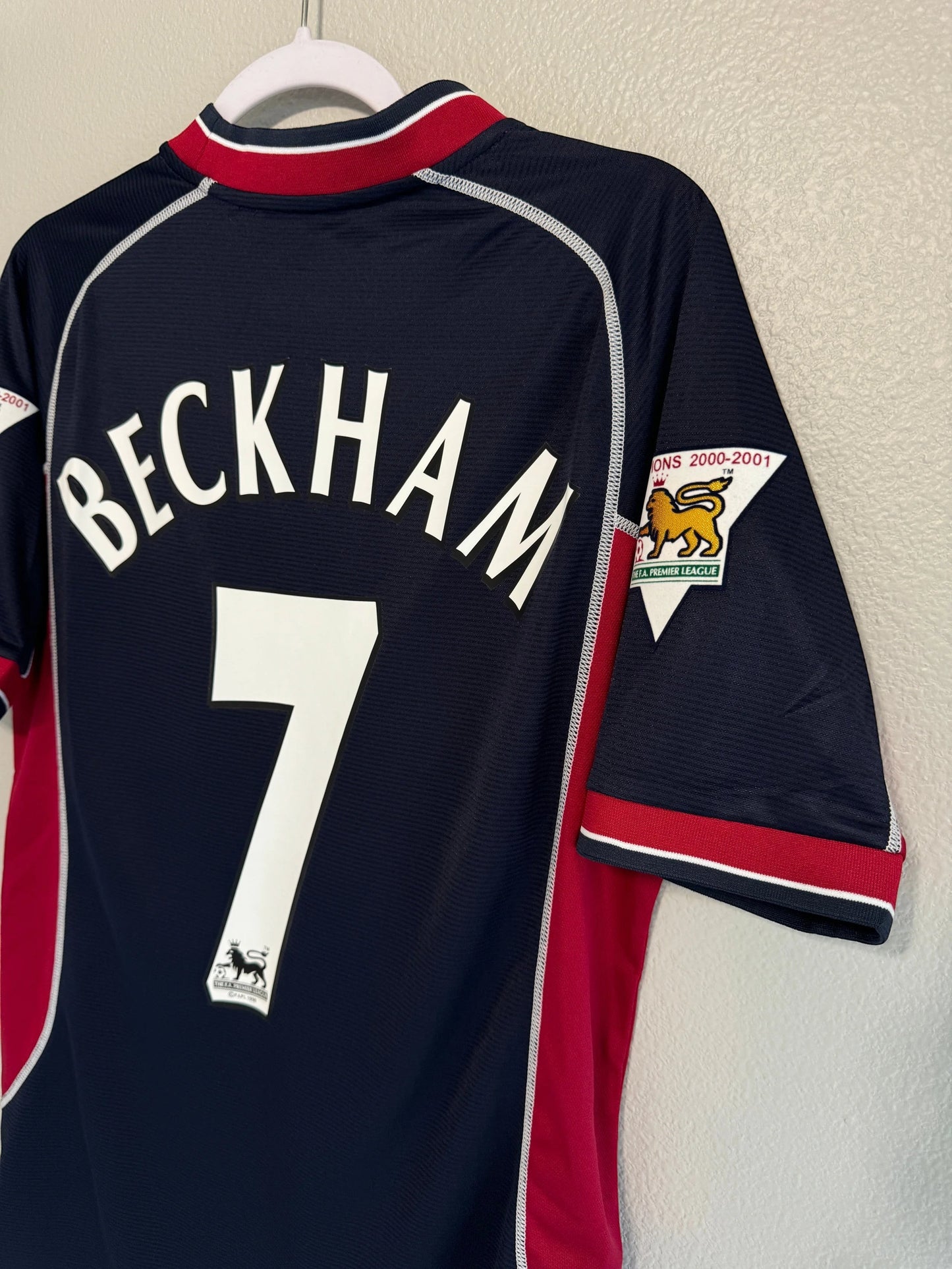 Beckham 7 - Manchester United 2000/2001 Premier League Champions