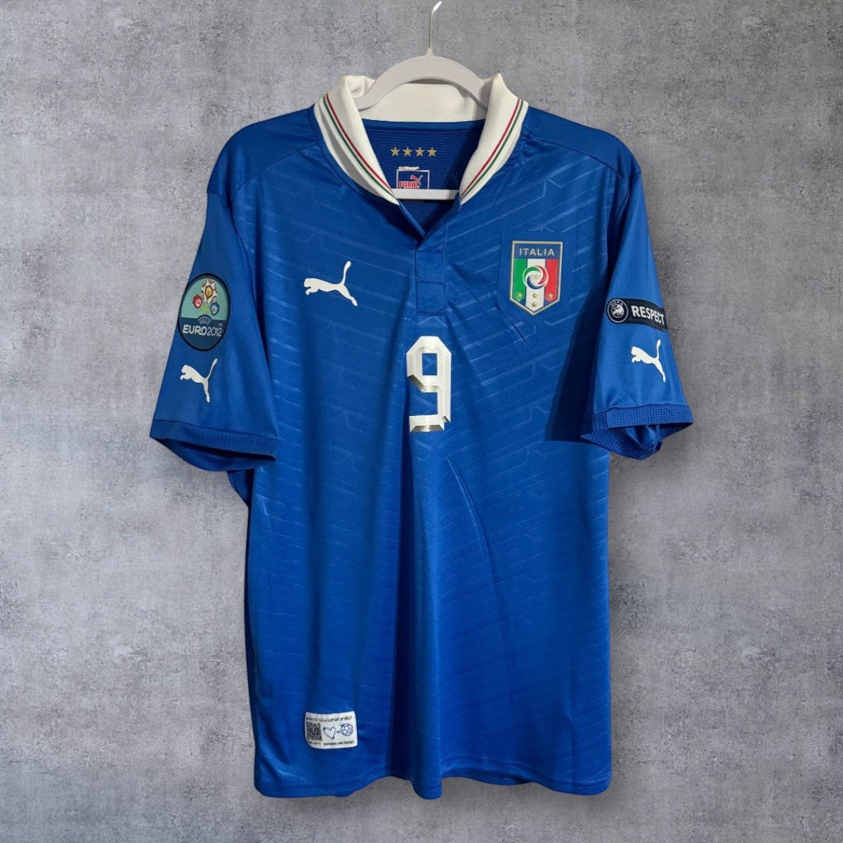 Balotelli 9 - Italy Euro 2012