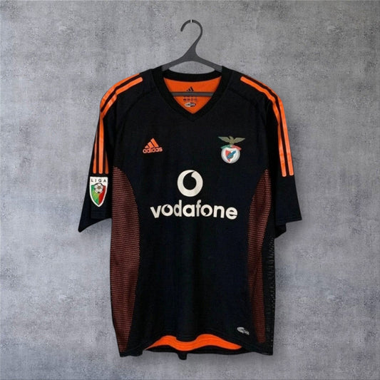 Mantorras 9 SL Benfica 2002/03 Liga BWIN retro football shirt