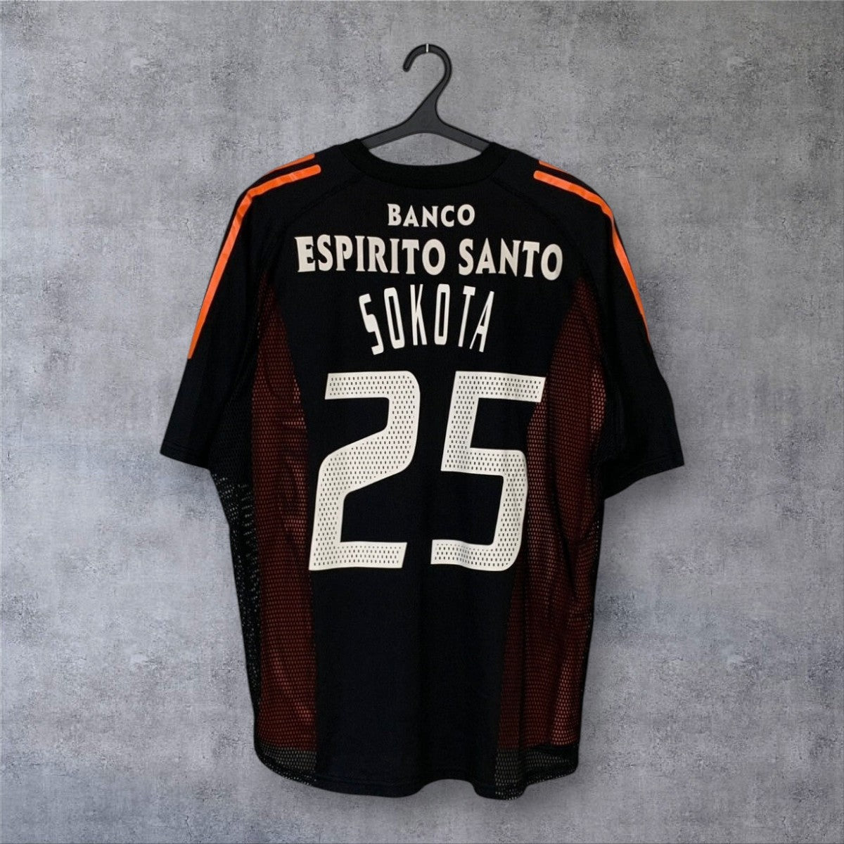 Sokota 25 SL Benfica 2002/03 Liga BWIN retro football shirt