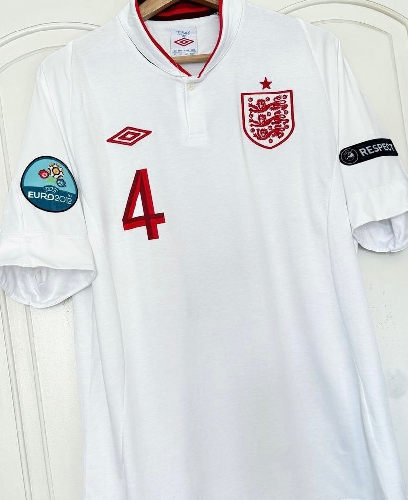 Gerrard 8 - England Home Kit Euro 2012