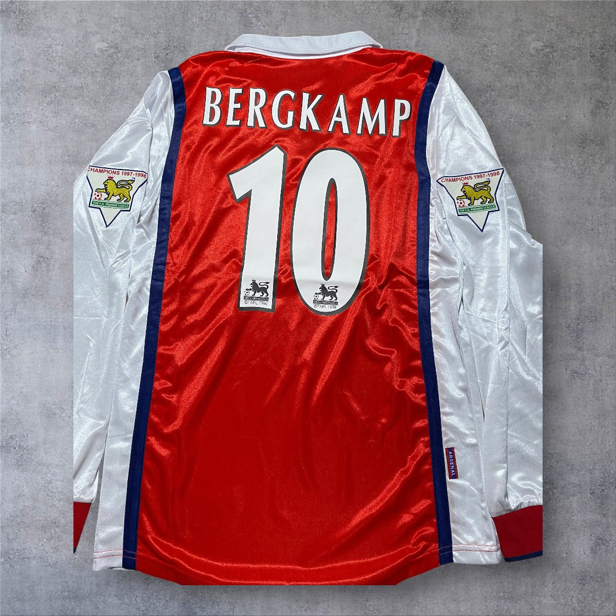 Bergkamp 10 Arsenal 1998/99 Premier League