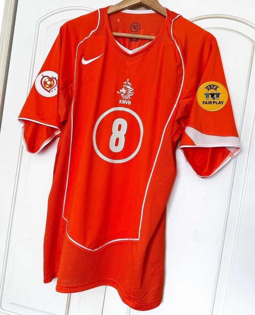 Edgar Davids 8 - Netherlands Euro 2004