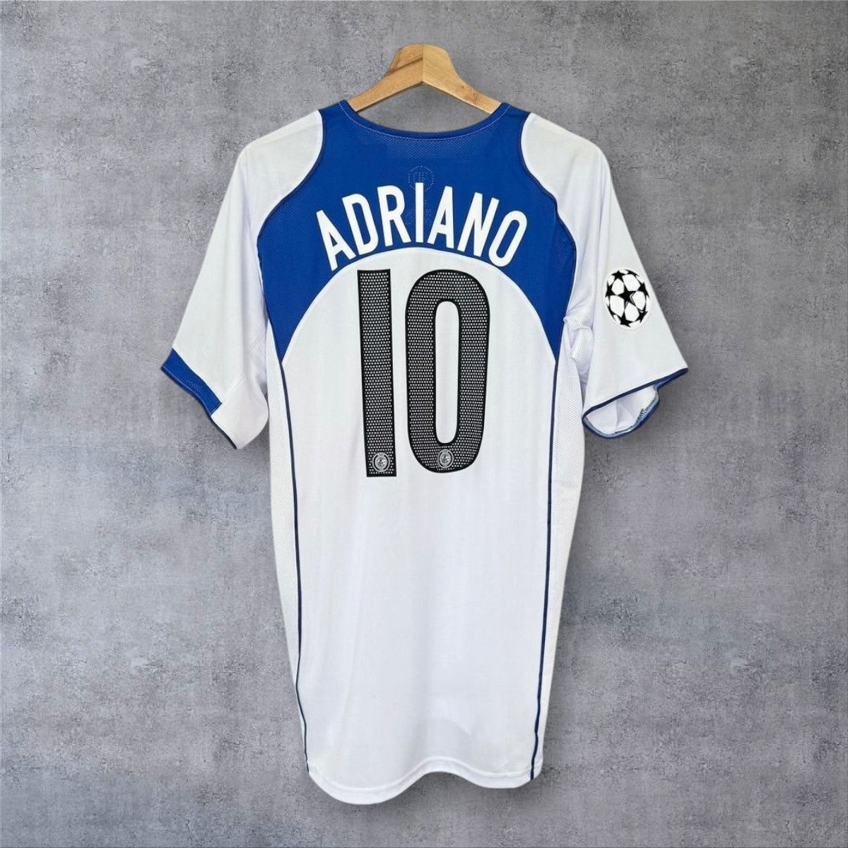 Adriano 10 Inter Away Kit 2004/05 Champions League
