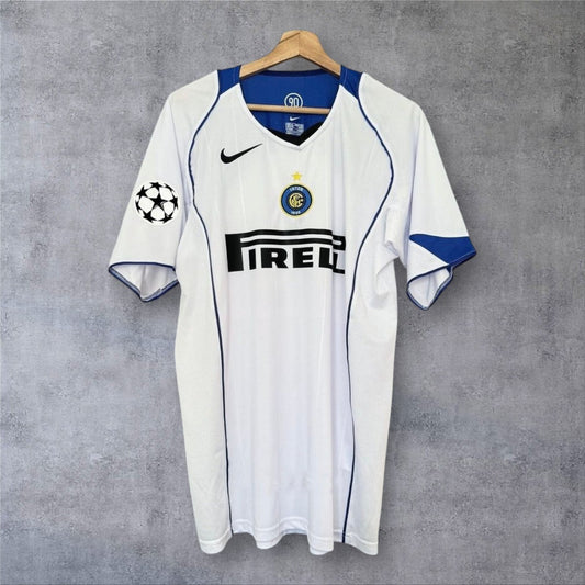 Adriano 10 Inter Away Kit 2004/05 Champions League