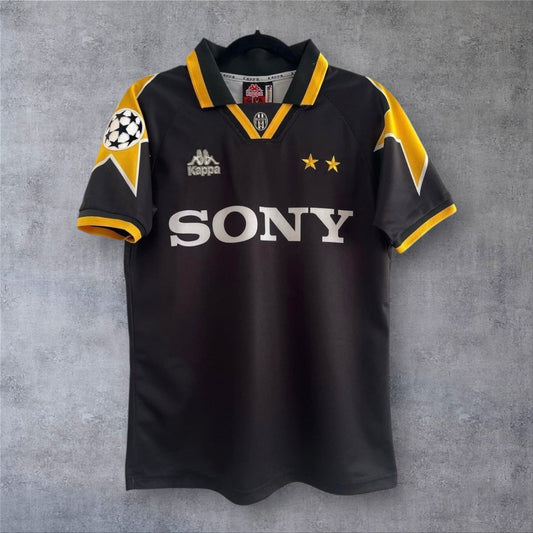 Del Piero 10 Juventus Away Kit Champions League 1995/96