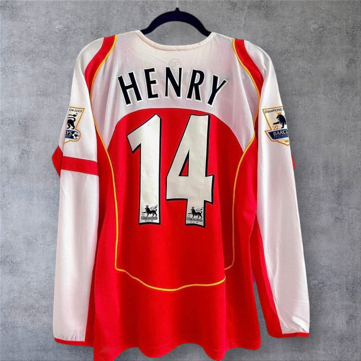 Henry 14 Arsenal 2003/04 Premier League Champions