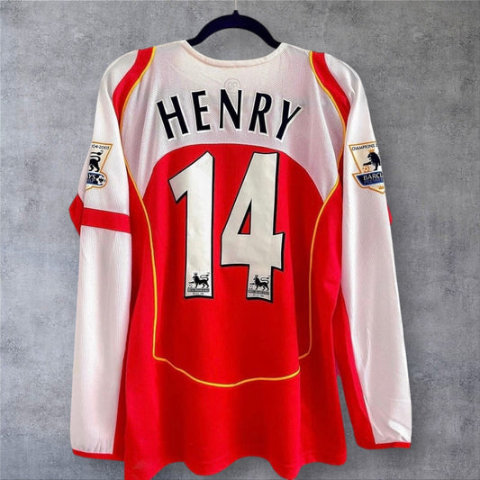 Henry 14 Arsenal 2003/04 Premier League Champions